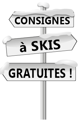 2 Consigne ski gratuite la poudreuse val cenis